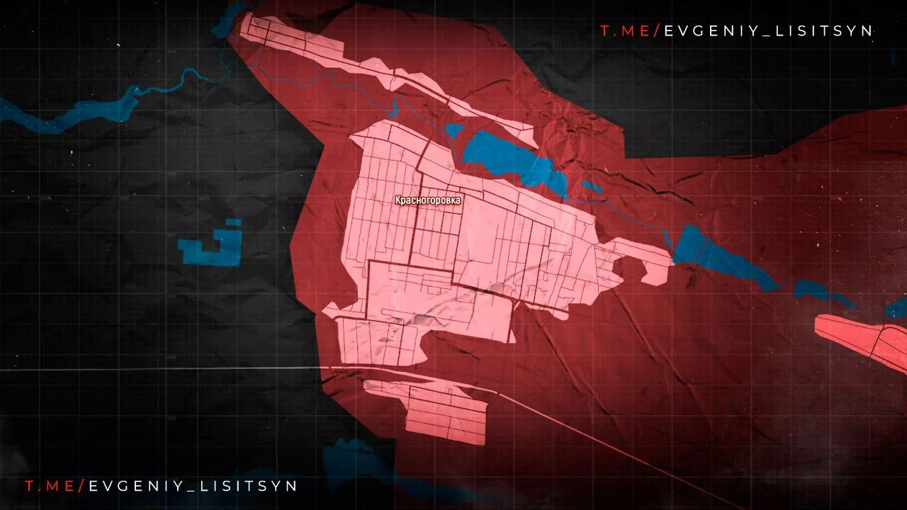 Наши парни подняли российский флаг над северо-западной окраиной Красногоровки