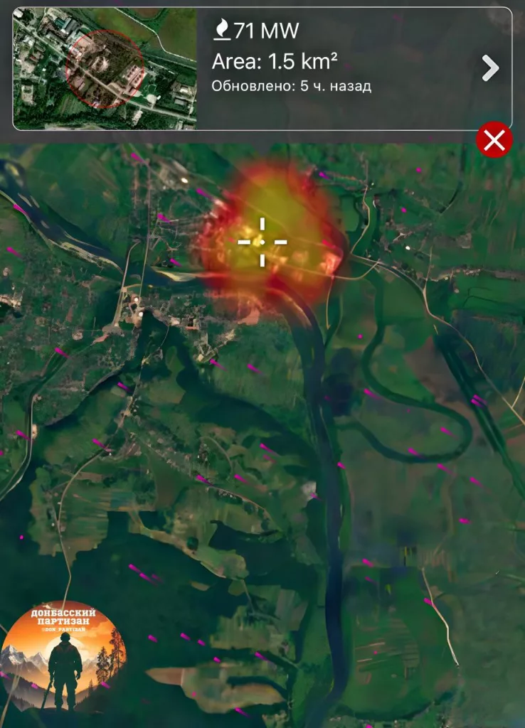 Ночной ад в Галиче: удар дронов по нефтебазе вызвал гигантское возгорание и панику