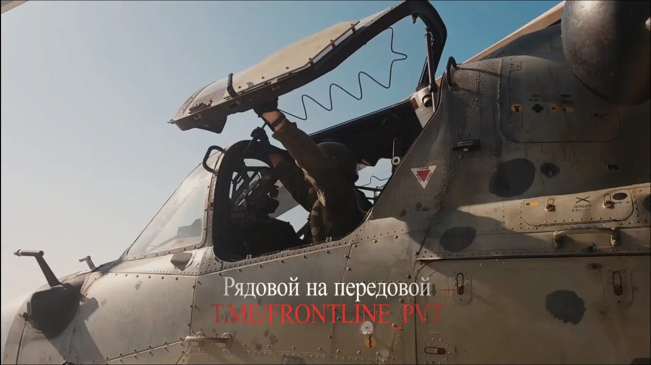 Ка-52М армейской авиации в работе