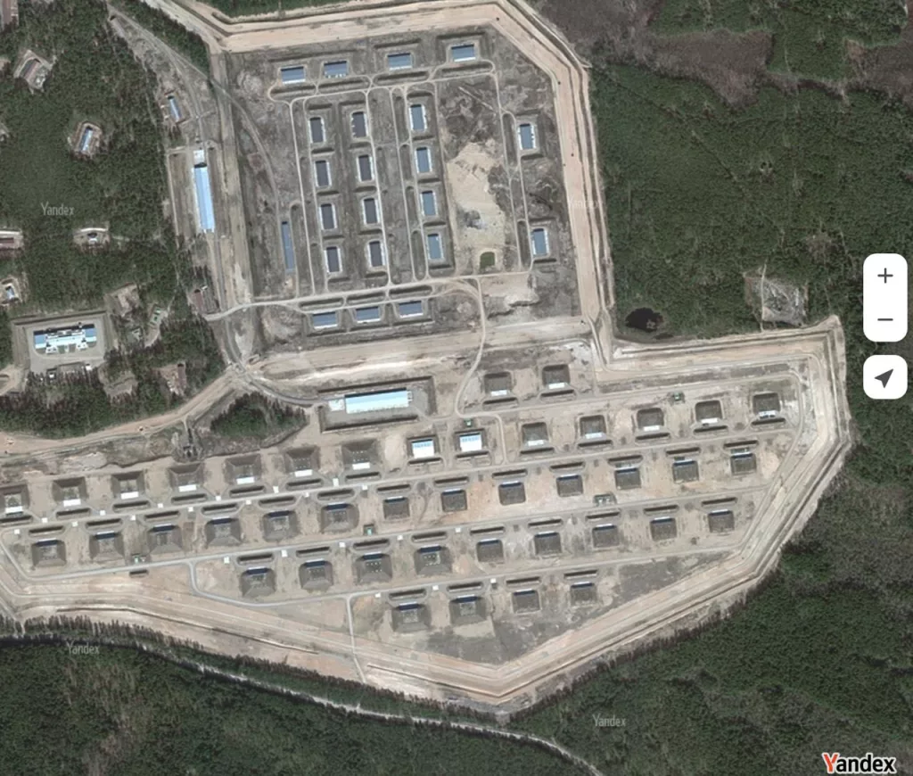 Подробнейшую карту подорванного в Тверской области арсенала можно было найти на Яндекс.Картах