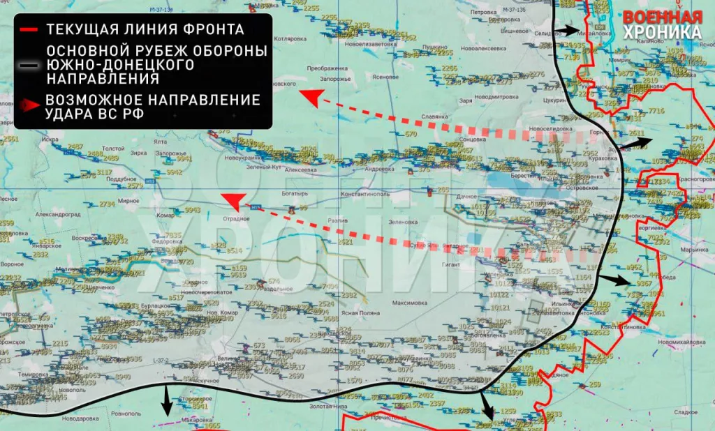 Целый ряд украинских источников постепенно начинает подвывать от опасности удара ВС РФ с востока