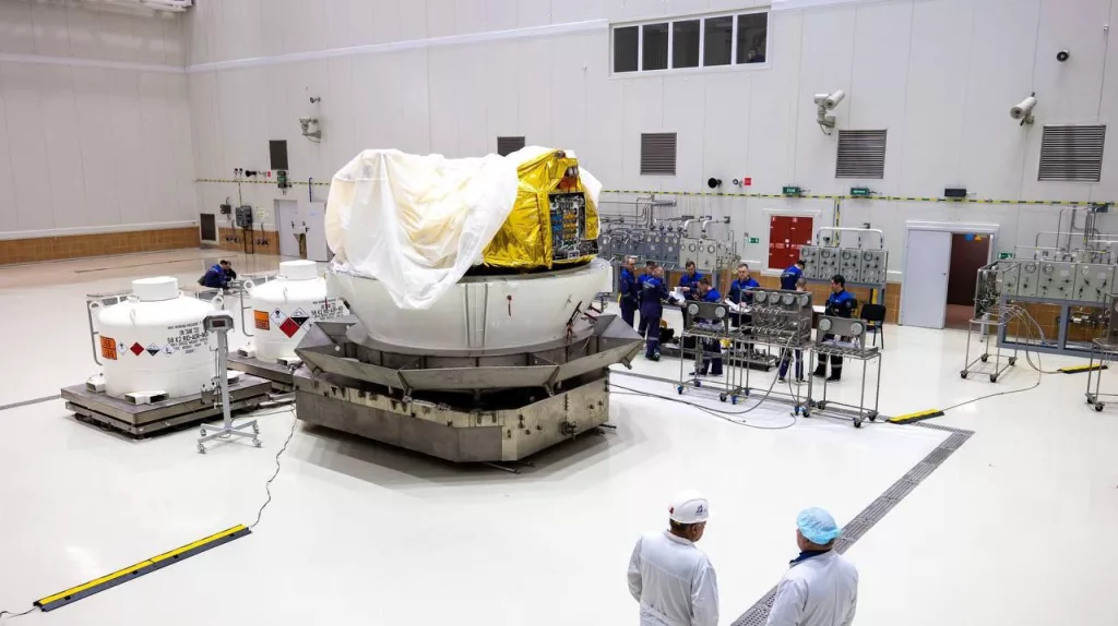 На космодроме Восточный закончена заправка разгонного блока "Фрегат"