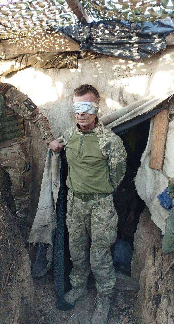 Пленные ВСУшники. Из недавних отловов