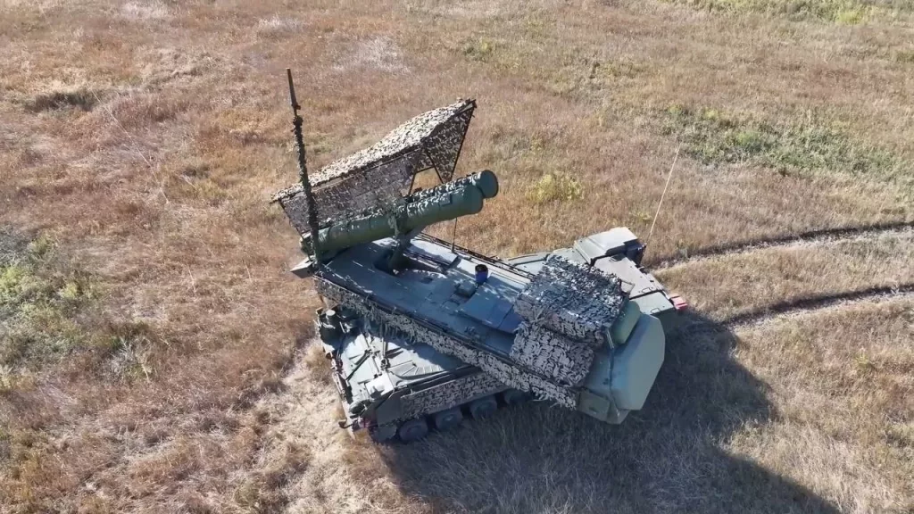 Боевая работа расчёта ЗРК 9K317M «Бук-M3» на Покровском направлении