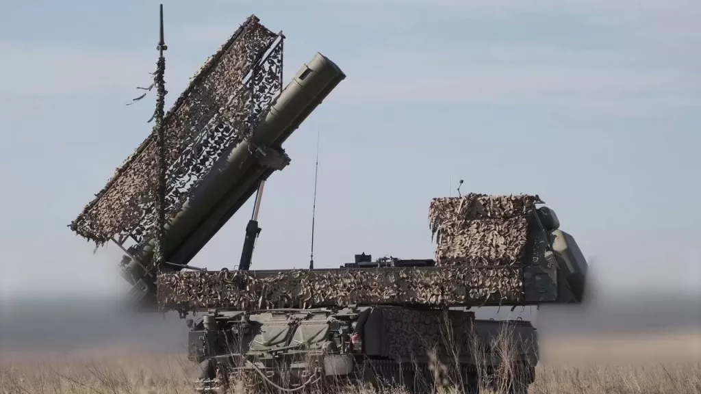 Боевая работа расчёта ЗРК 9K317M «Бук-M3» на Покровском направлении