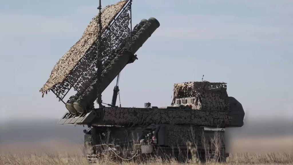 Боевая работа расчёта ЗРК 9K317M «Бук-M3» на Покровском направлении