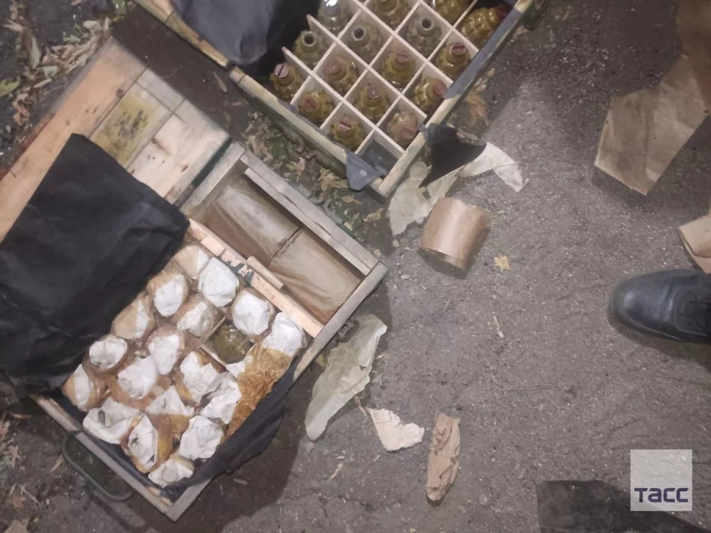 Спецслужбы ДНР обнаружили крупный тайник со взрывчаткой на юго-востоке региона