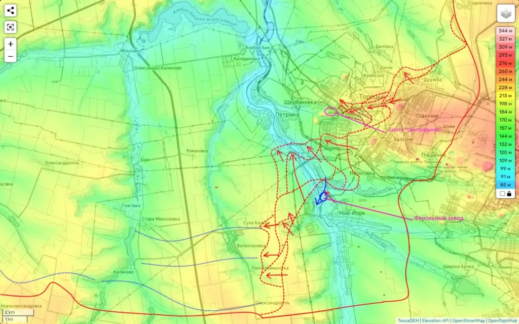 Юрий Подоляка: Торецкое направление на утро 03.10.24