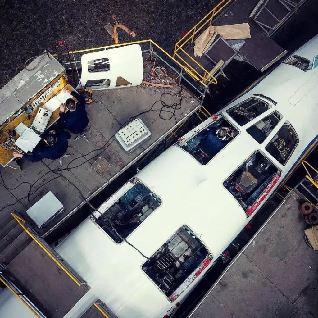 В одном из ангаров по сборке Ту-160