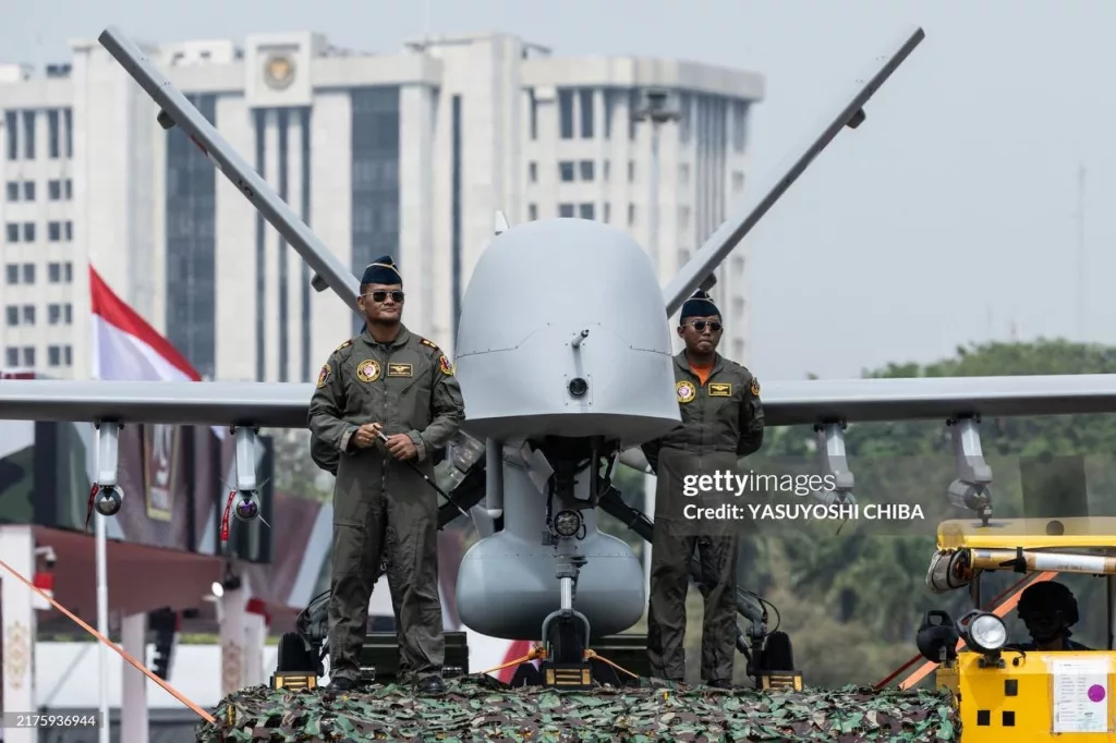 Разведывательно-ударный БПЛА СН-4B Вооружённых сил Индонезии