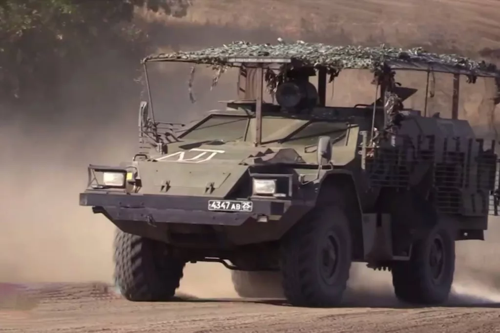 Бронеавтомобиль КамАЗ-43269 «Выстрел»