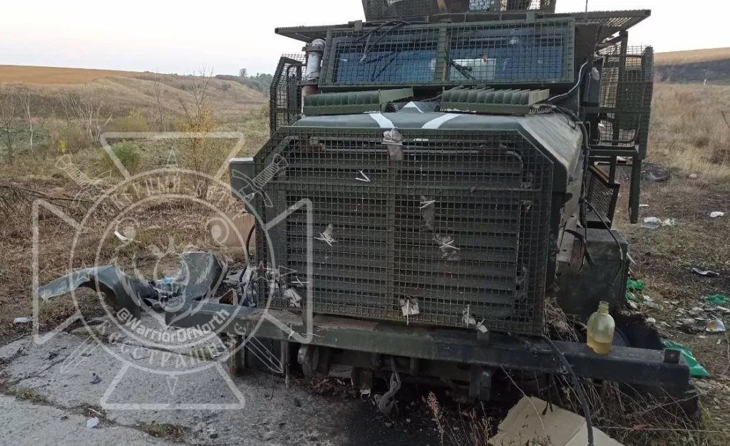 Наступление Северян в Курской области: Разбитая бронетехника западного образца на позициях ВСУ