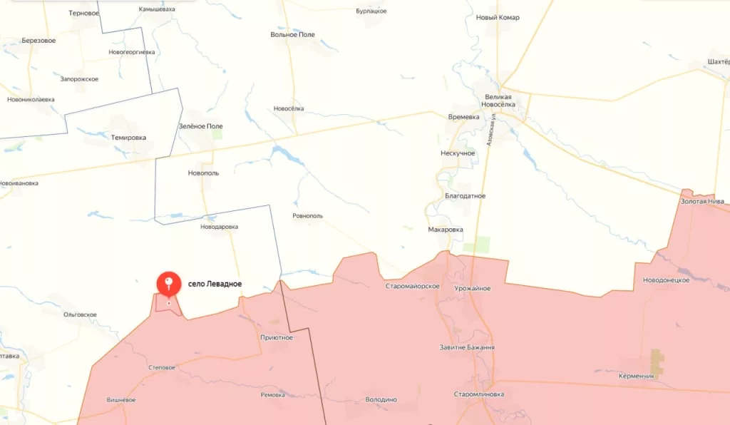 Российские подразделения перешли к наступательным действиям на Запорожском направлении