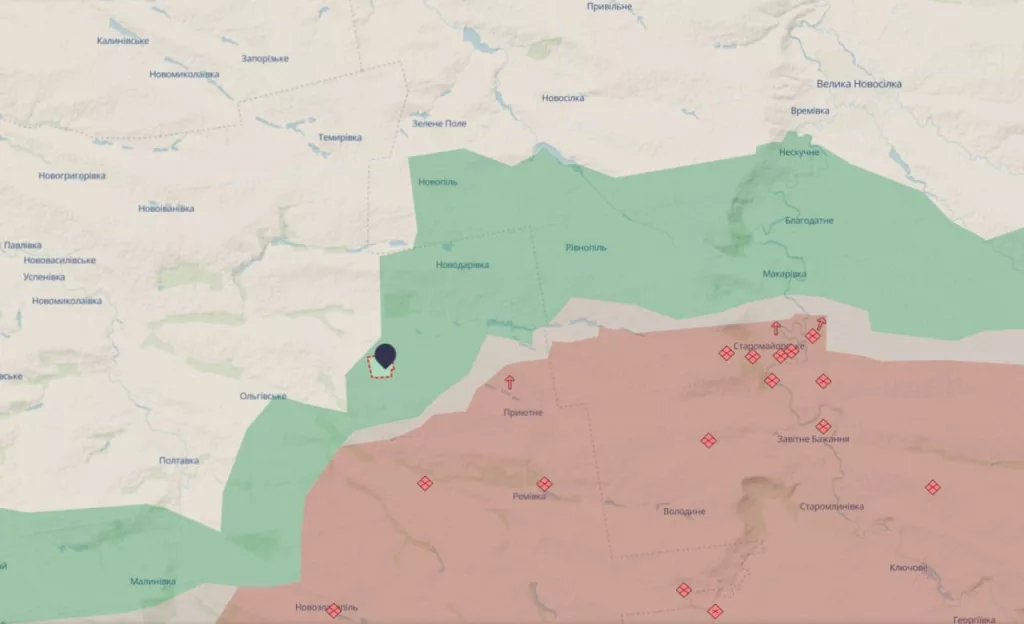 Российские подразделения перешли к наступательным действиям на Запорожском направлении