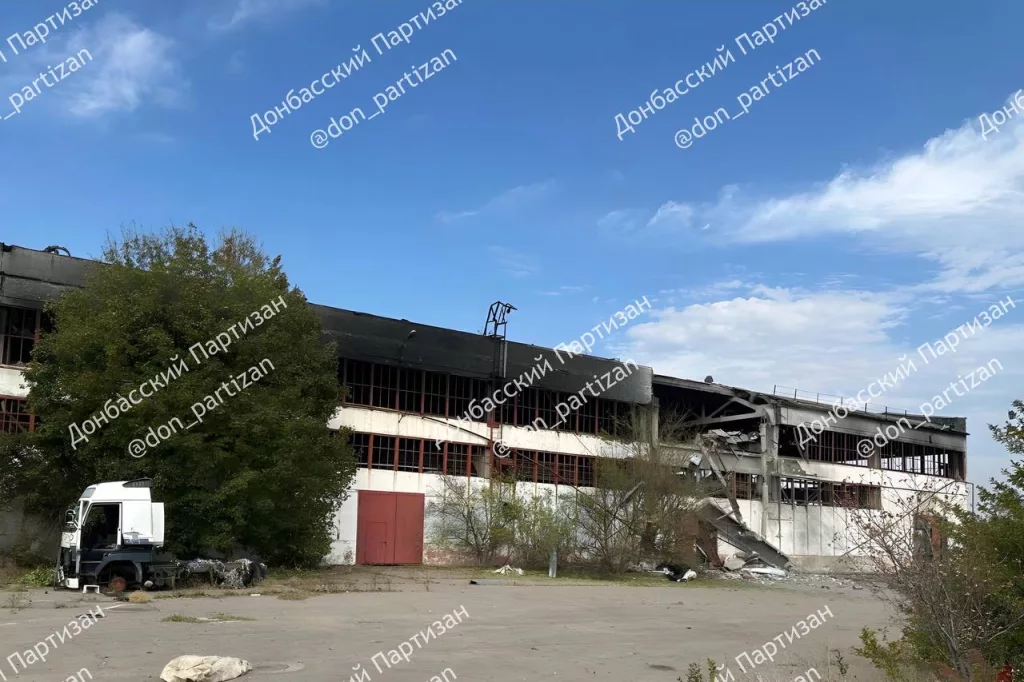 Уничтожение пункта хранения вооружения в Краматорске