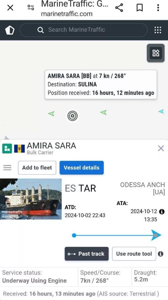 Кто заходит в Одессу? Аналитический материал по сухогрузам, заходящим в Одесские порты