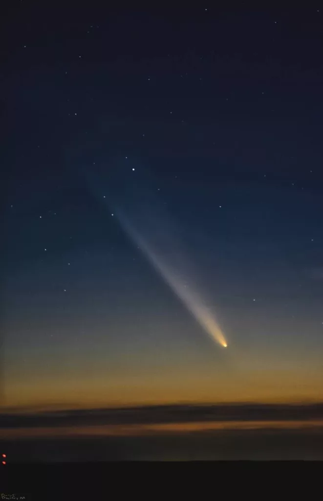 Самую яркую комету в этом столетии заметили над Ростовом