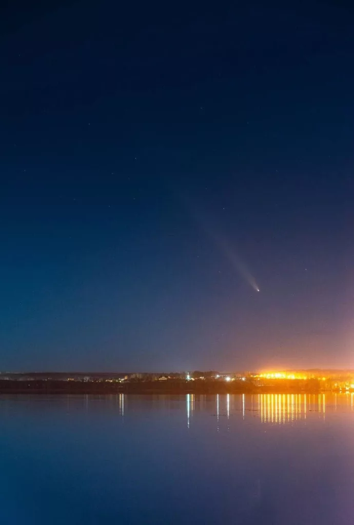 Самую яркую комету в этом столетии заметили над Ростовом