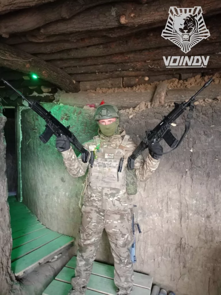 Tрофеи штурмовиков 39 гвардейской мотострелковой бригады в ходе боёв за Катериновку