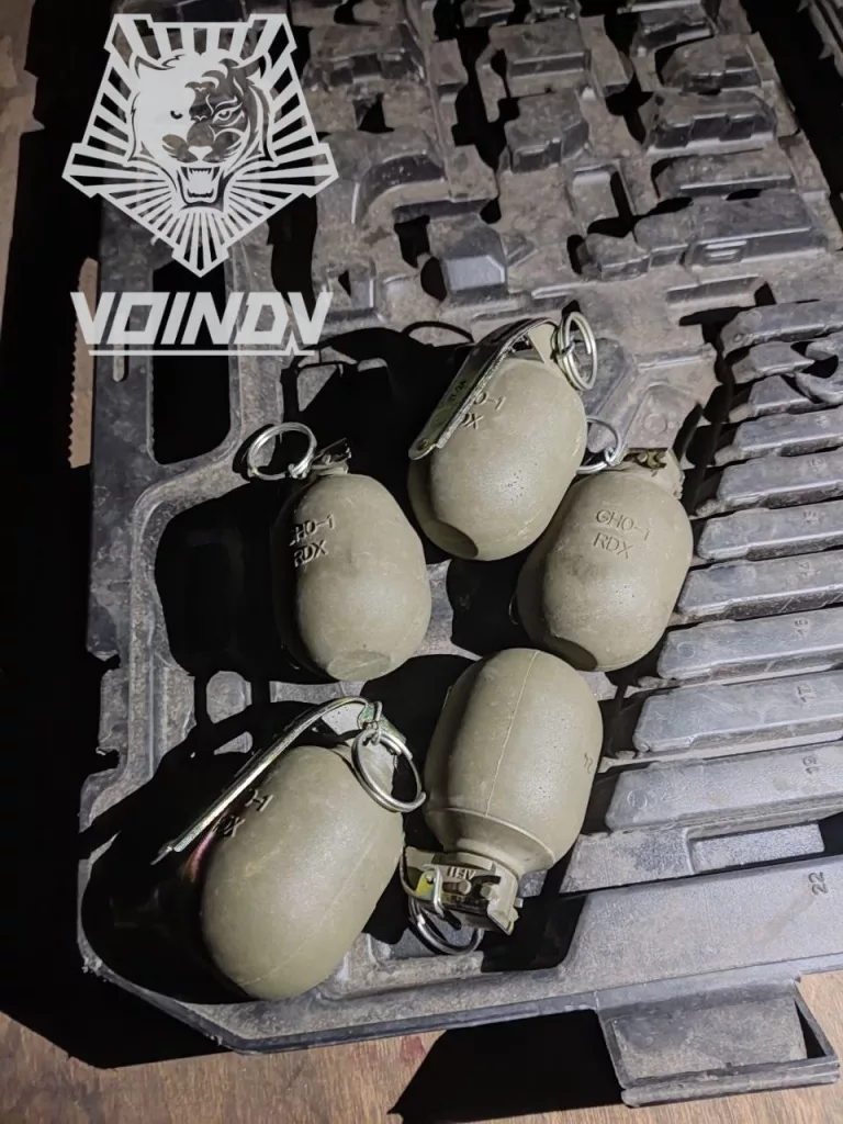 Tрофеи штурмовиков 39 гвардейской мотострелковой бригады в ходе боёв за Катериновку