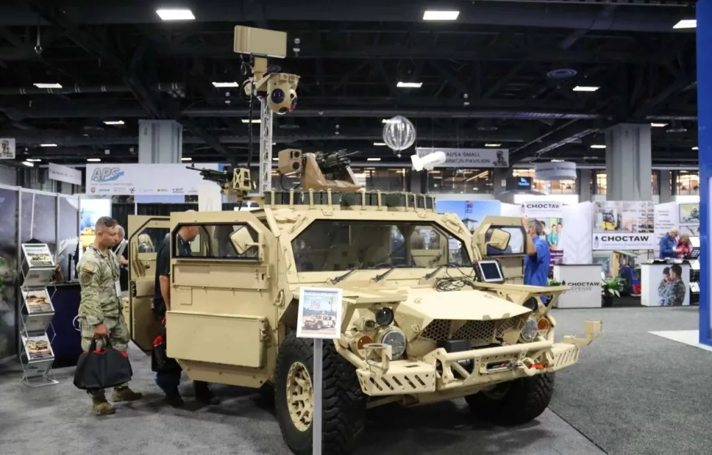 Некоторые образцы техники и вооружения, представленные на выставке Ассоциации армии США AUSA 2024