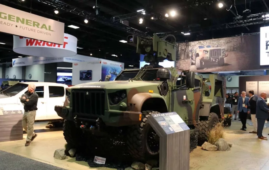 Некоторые образцы техники и вооружения, представленные на выставке Ассоциации армии США AUSA 2024