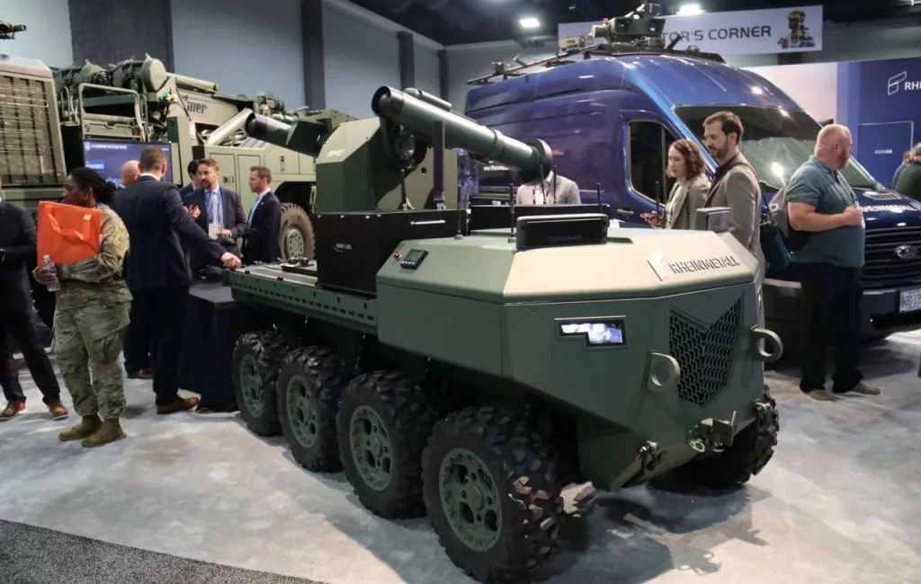 Некоторые образцы техники и вооружения, представленные на выставке Ассоциации армии США AUSA 2024