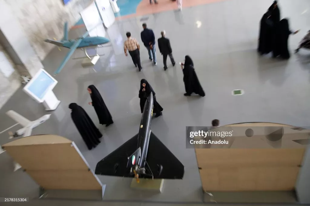 Экспозиция выставочного центра Аэрокосмических сил Корпуса стражей исламской революции в Тегеране