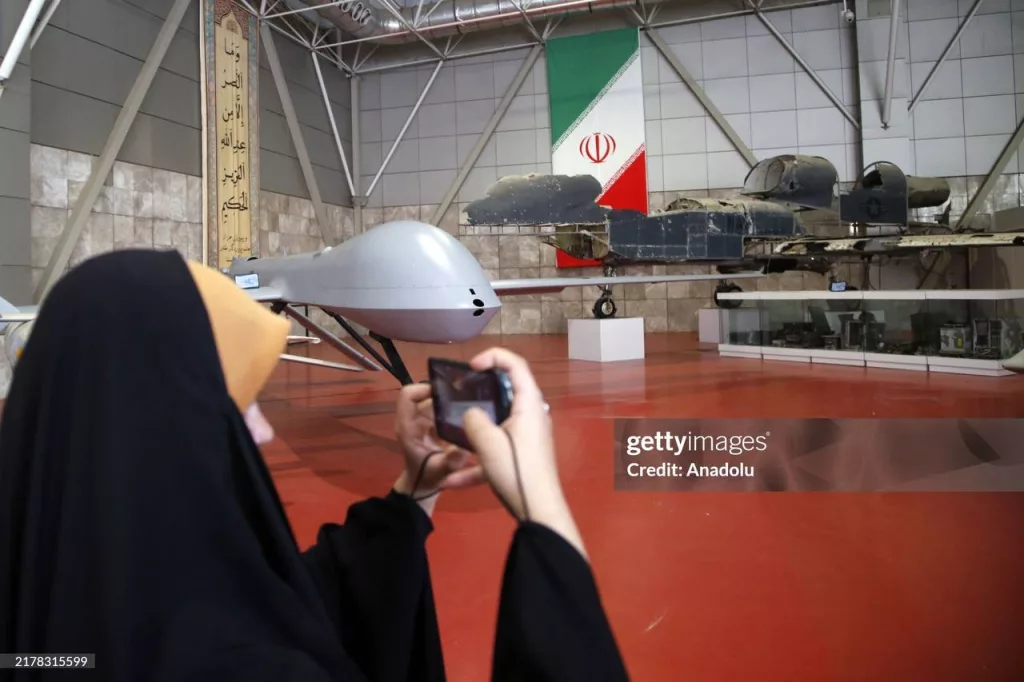 Экспозиция выставочного центра Аэрокосмических сил Корпуса стражей исламской революции в Тегеране