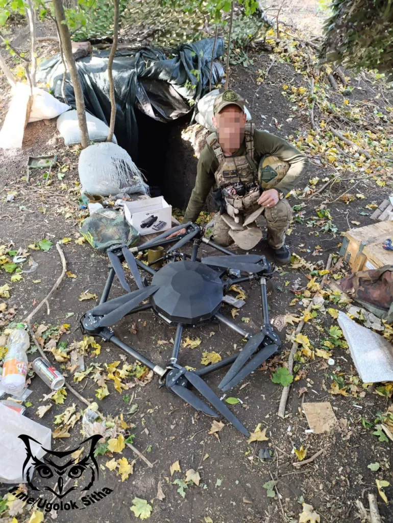 Парочка сбитых вражеских дронов "Баба-Яга" прошлой ночью