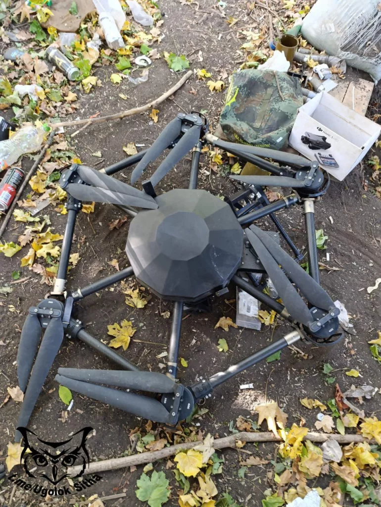 Парочка сбитых вражеских дронов "Баба-Яга" прошлой ночью