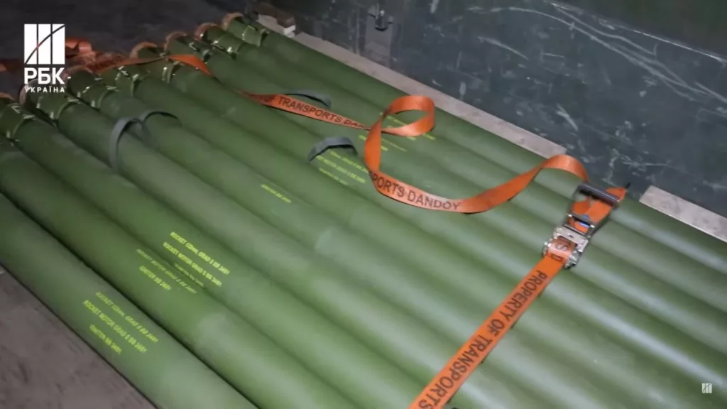 Сербские 122-мм ракеты GRAD-S в боекомплекте чехословацкой РСЗО RM-70 Vampire украинской армии