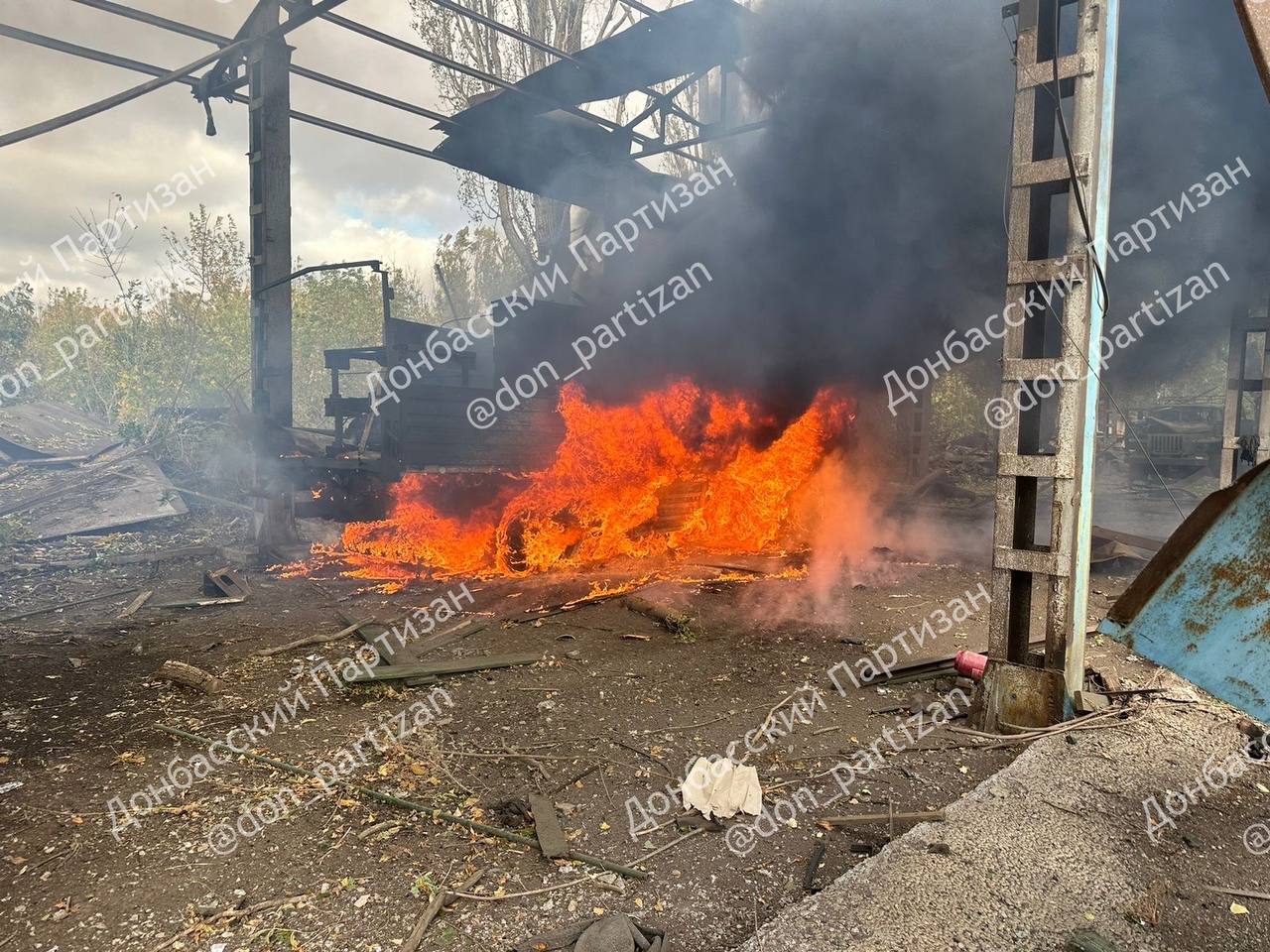 Хроники ударов и обстрелов объектов противника на временно оккупированной территории ДНР — за прошедшие сутки 8–9 октября 2024 года