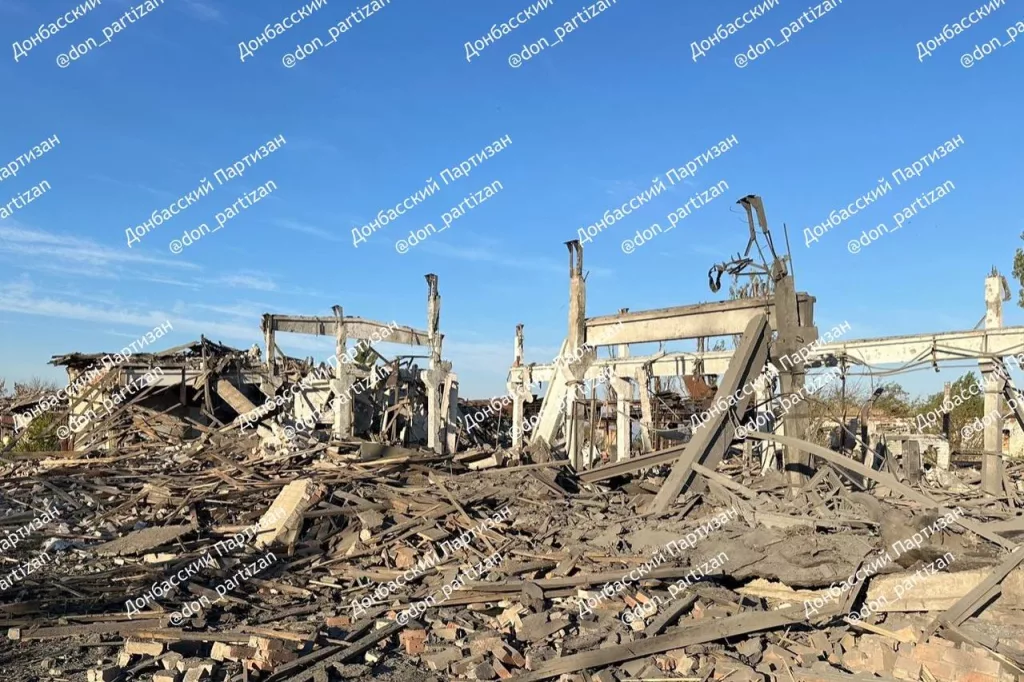 Массированный удар по объектам противника в Дружковке