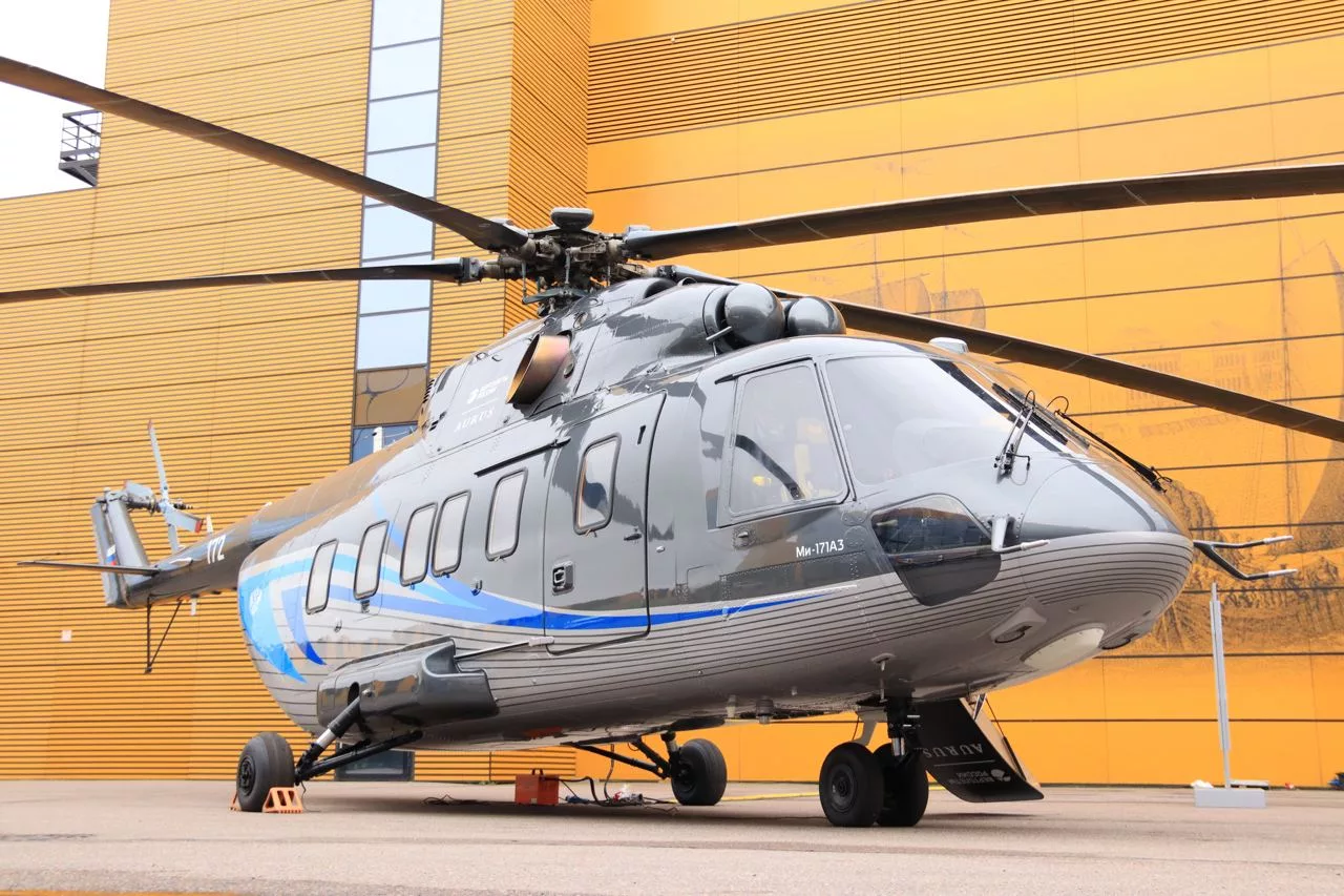 Ростех представил новейший Ми-171А3 в конфигурации AURUS