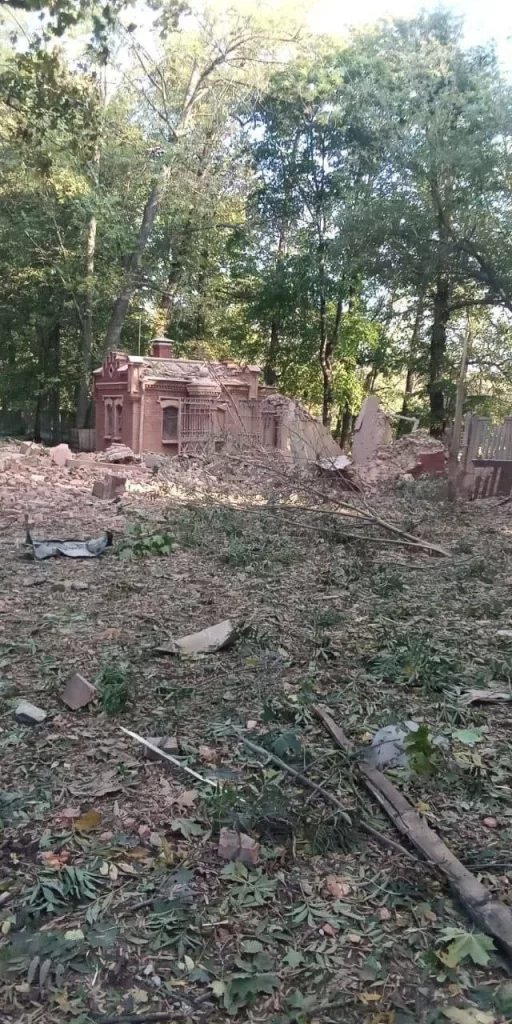 ВСУ разрушили усадьбу Барятинских в Курской области