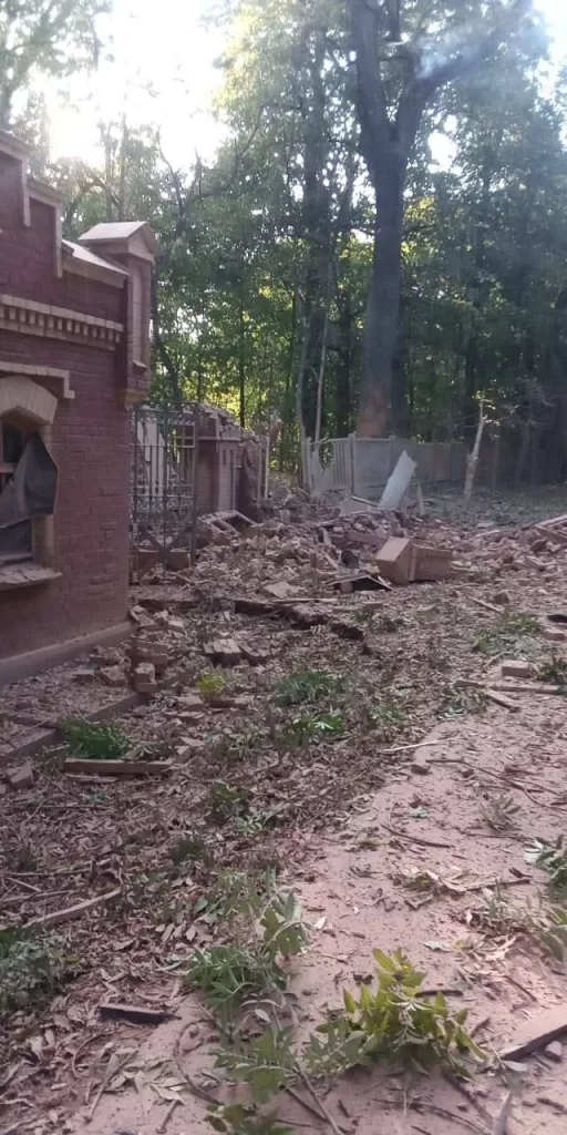 ВСУ разрушили усадьбу Барятинских в Курской области