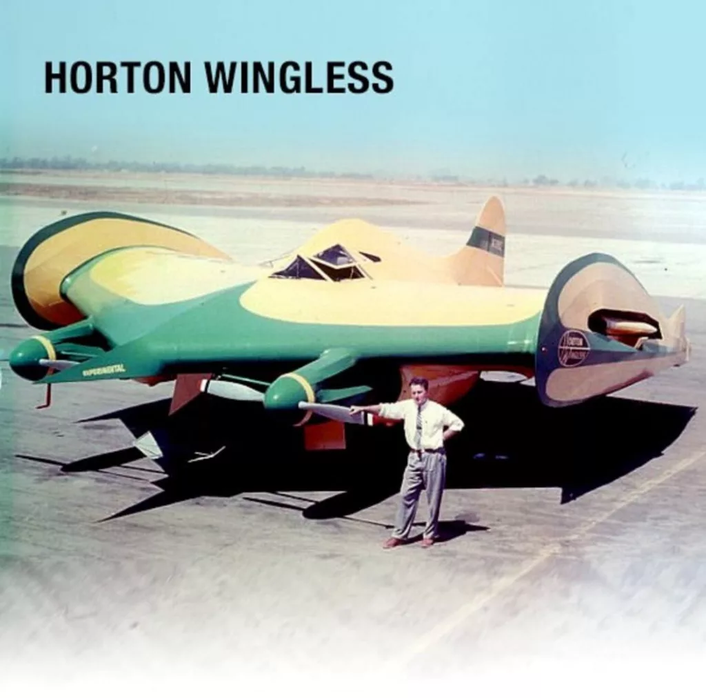Самолет Horton Wingless был детищем молодого инженера Уильяма Хортона в начале 50-х годов