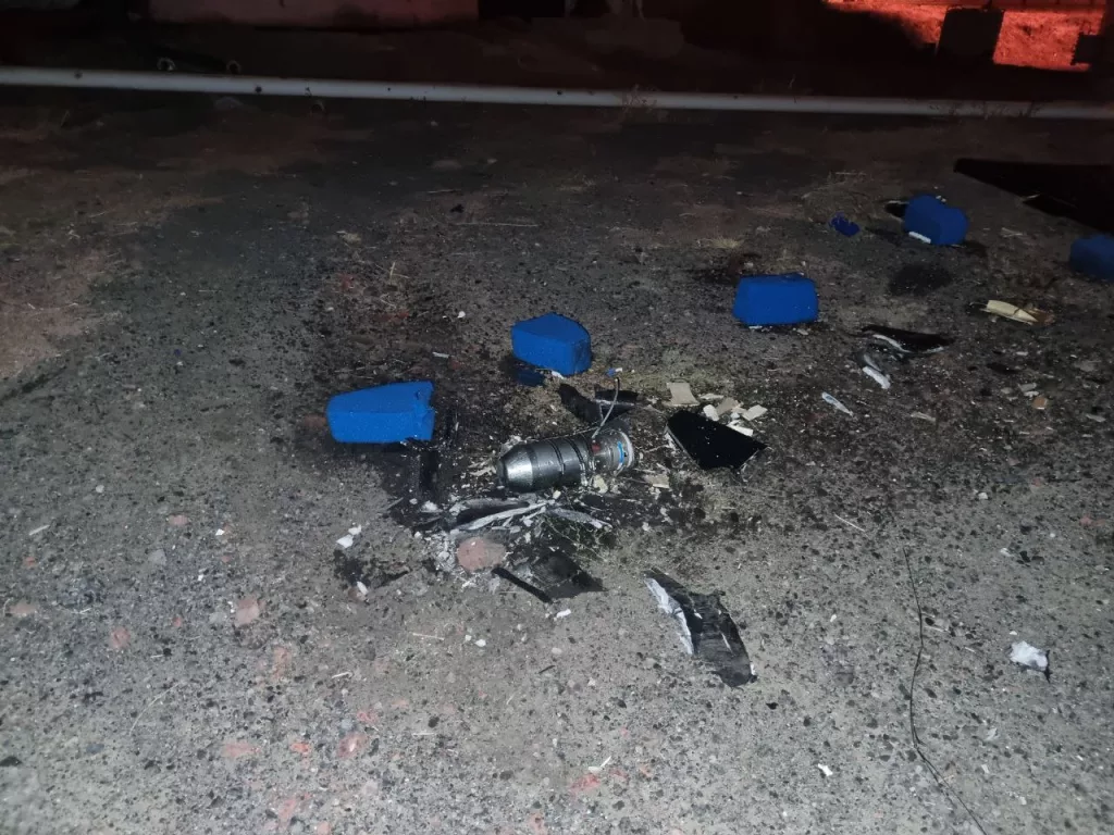 Этой ночью противник при помощи десяти беспилотников атаковал нефтяную базу в городе Ровеньки Луганской Народной республики