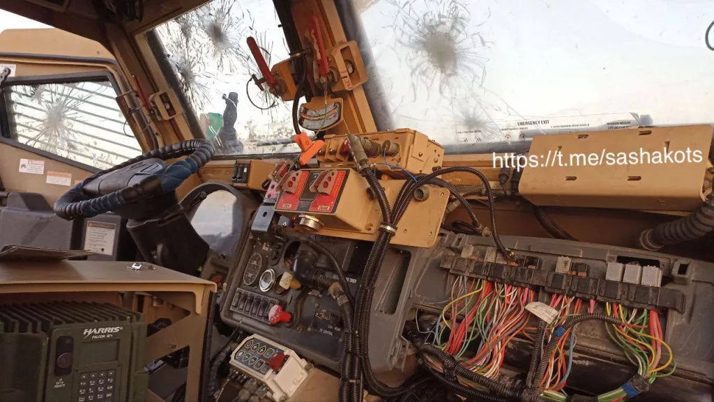 НАТОвский автохлам на дорогах Курской области