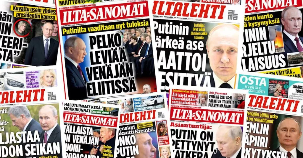 Владимир Путин - самый популярный политик в Финляндии