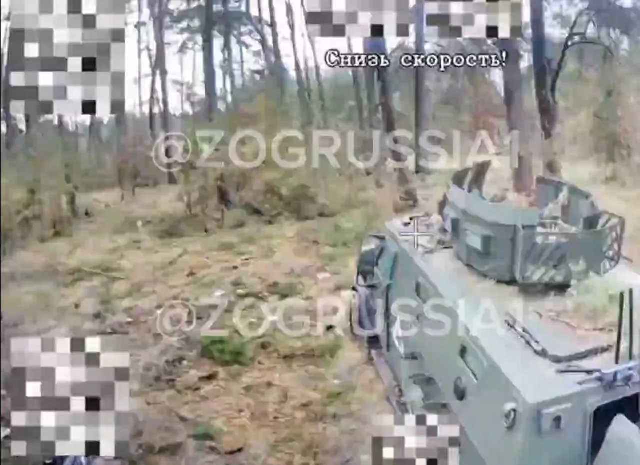 Дроны на оптоволокне продолжают развлекать украинскую технику в Курской области