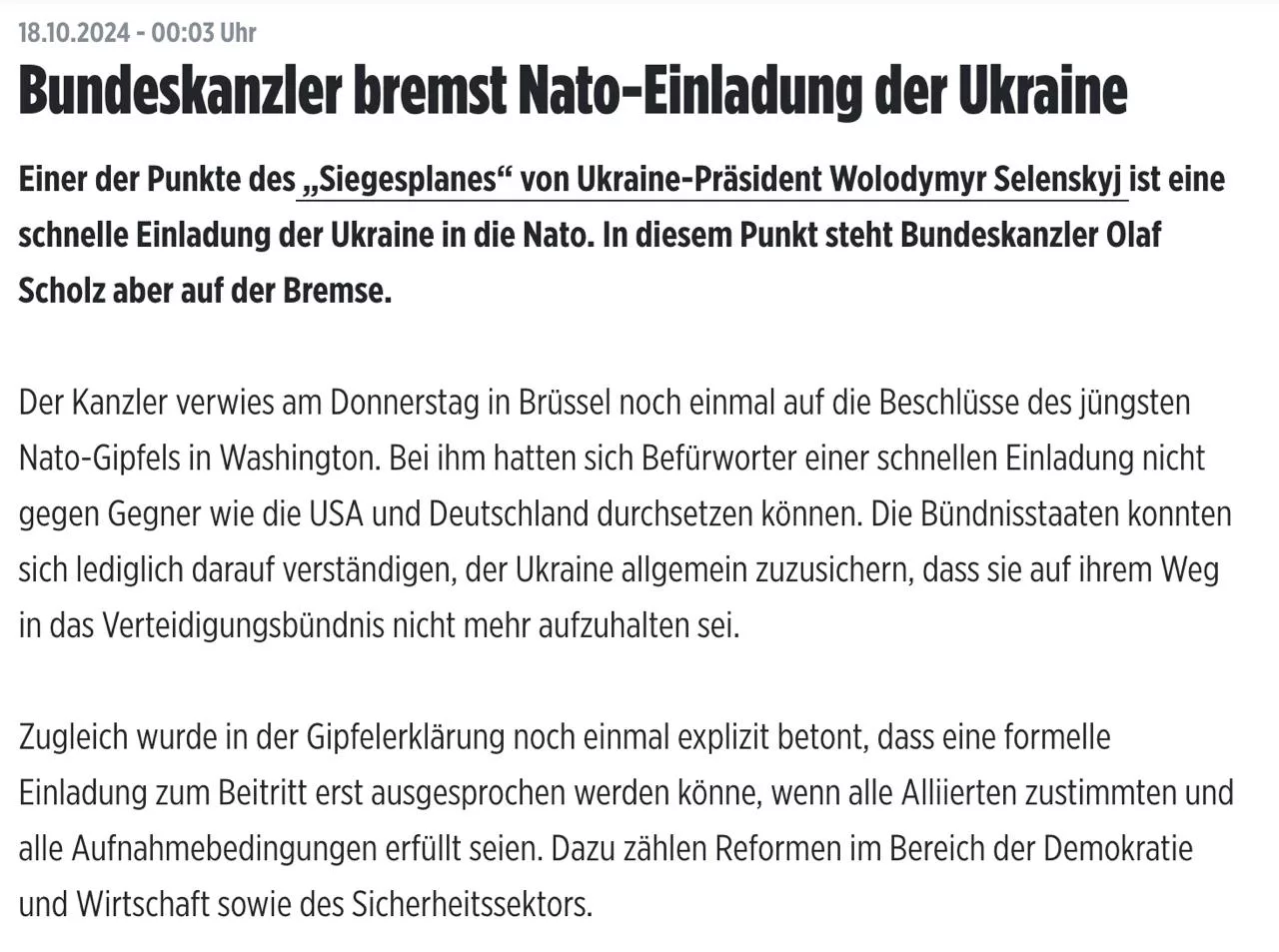 Запад не согласен с "планом победы" Зеленского