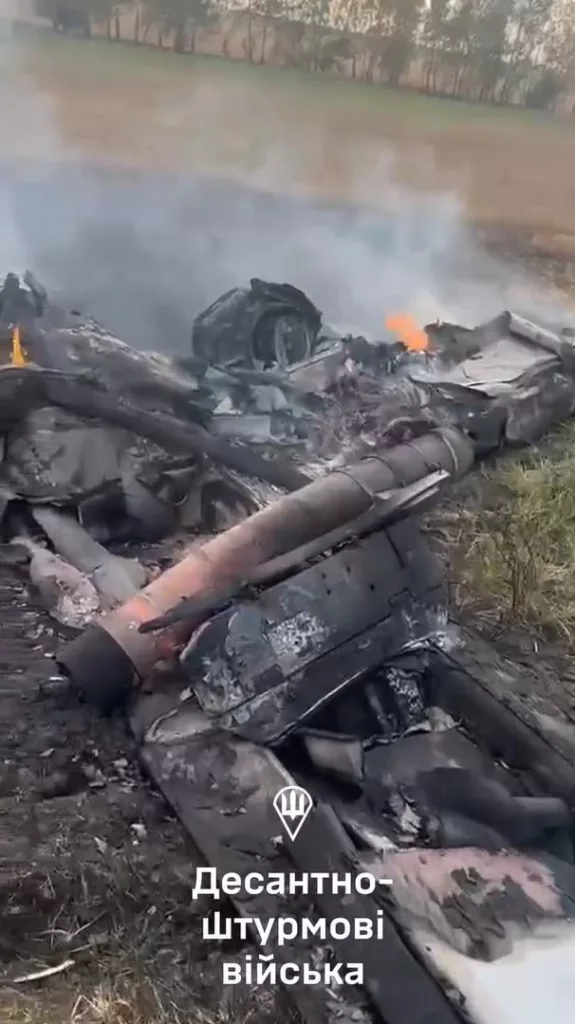 Противник сбил российский ударный БПЛА "Орион" (Иноходец) в Курской области огнем ЗРК малой дальности "Стрела-10"