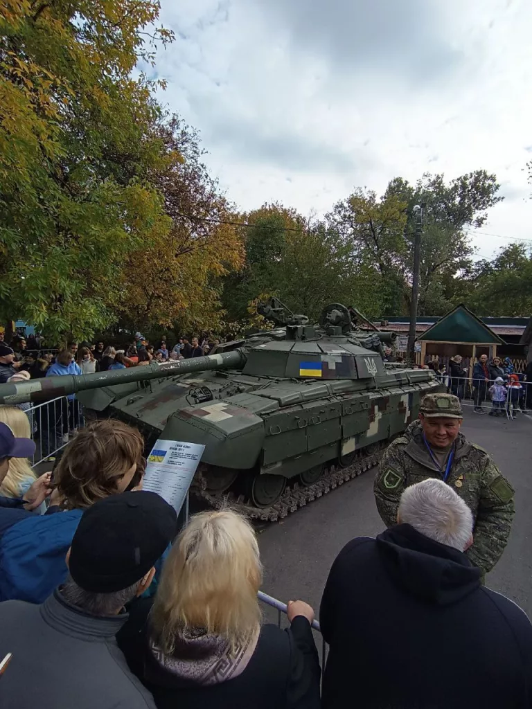 Выставка трофейной боевой техники ВСУ в Краснодаре