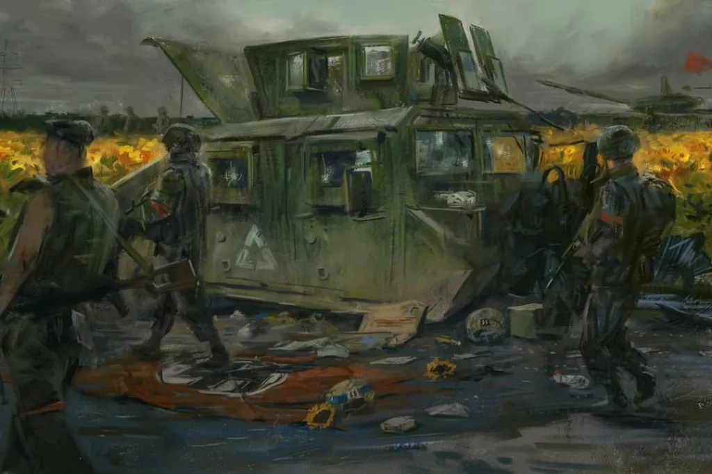 Арты и рисунки на тему СВО