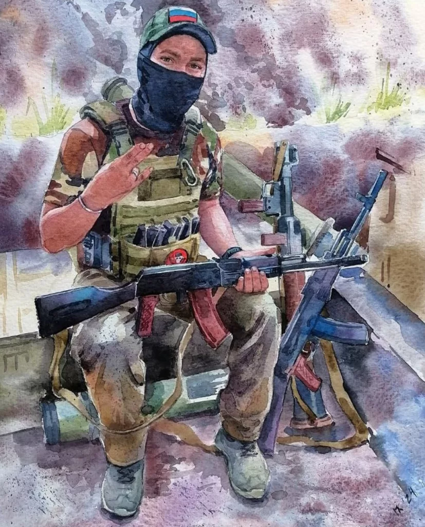 Арты и рисунки на тему СВО