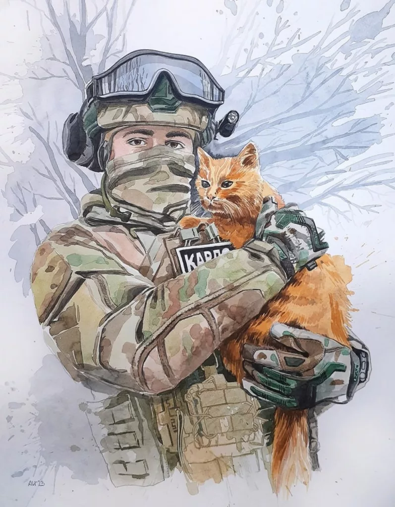 Арты и рисунки на тему СВО