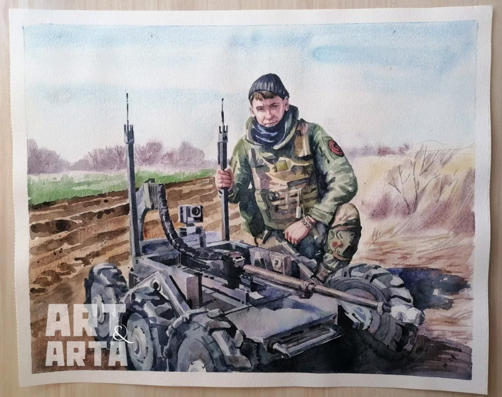 Арты и рисунки на тему СВО