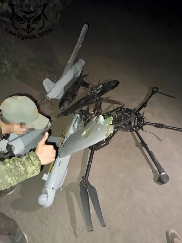Урожай сбитых вражеских беспилотников